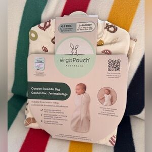 ergoPouch - Cocoon Sleep Sack Swaddle. 3-6 months. 0.2 togs.
